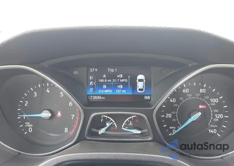 2018 Ford Focus Se из США, поврежденный, VIN 1FADP3FE3JL282965